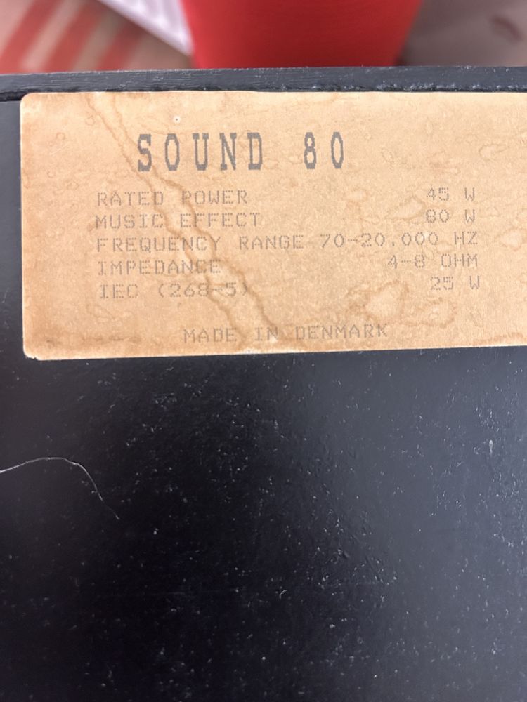 Тонколони Sound 80