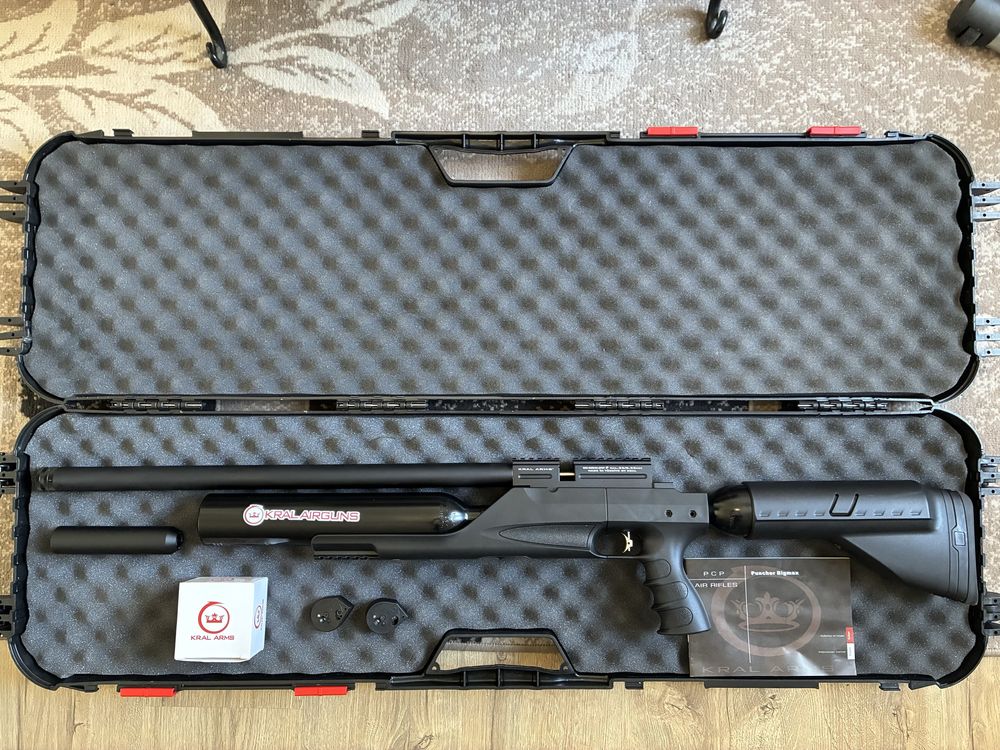 Продавам въздушна пушка Kral Arms puncher big Max PCP