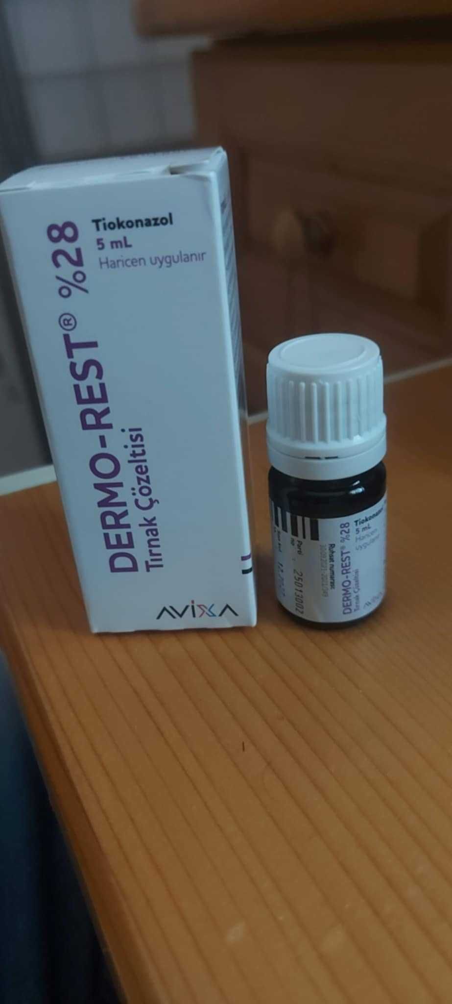 DERMO-REST 28% Лак против гъбички по ноктите
