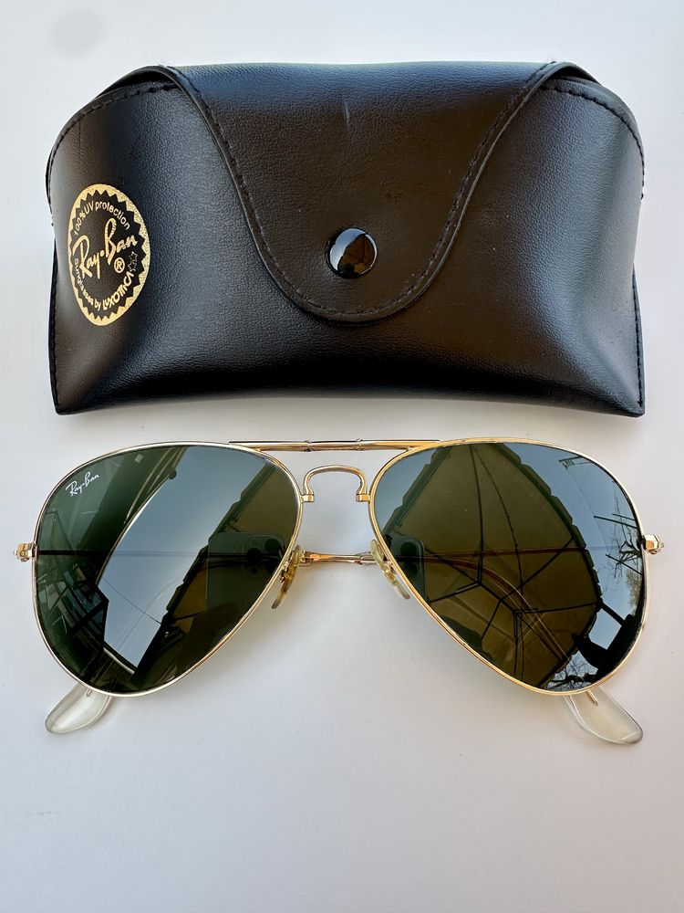 Ray Ban RB3479 Aviator Folding Green Lens Резервиран!