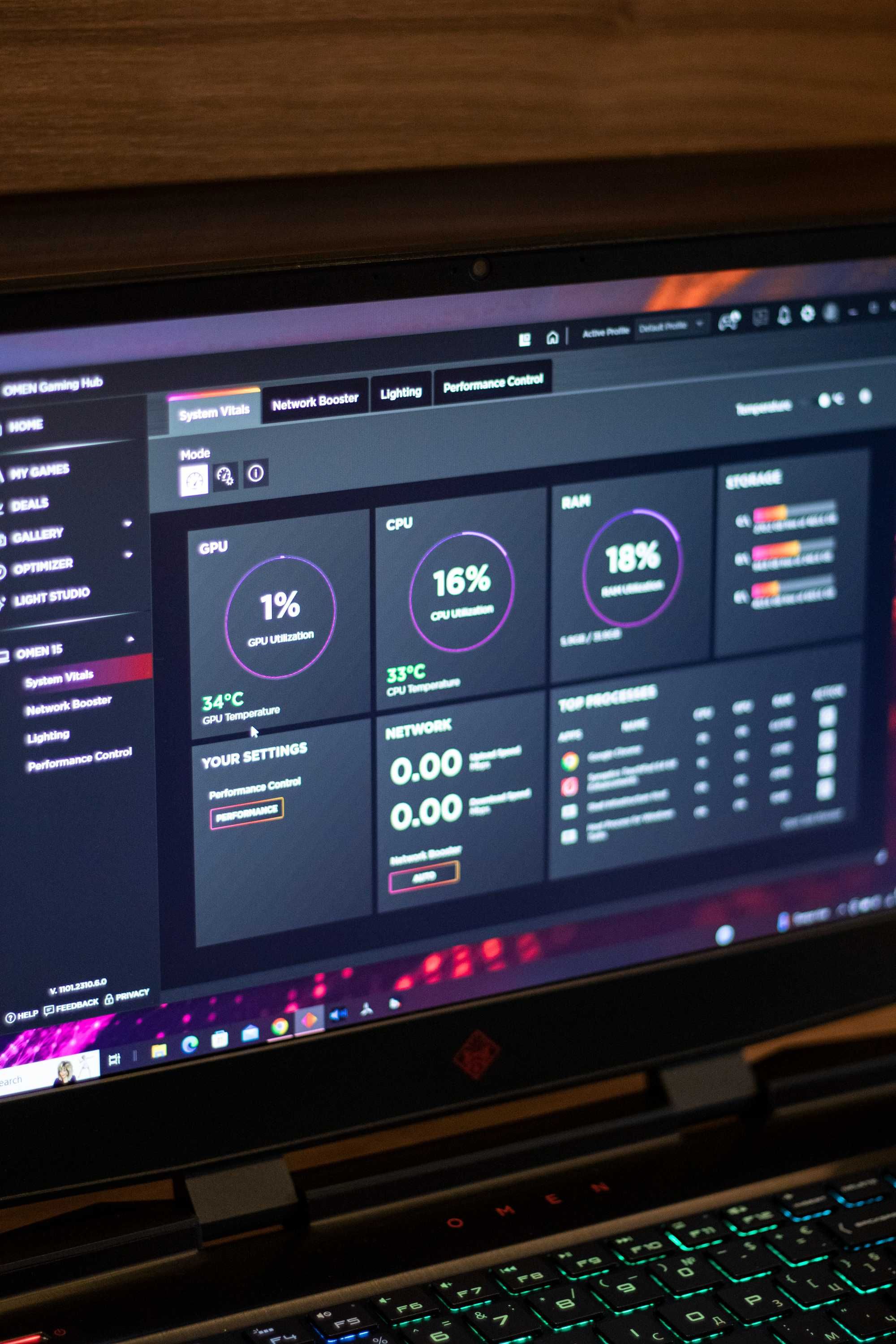 HP OMEN 15.6 144hz - 32GB RAM, RTX2060, NVMe SSD + HDD - 15-dc1007nu