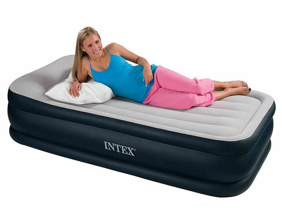 Кровать надувной-191х99х42 см. Intex-64132. Доставка бесплатно