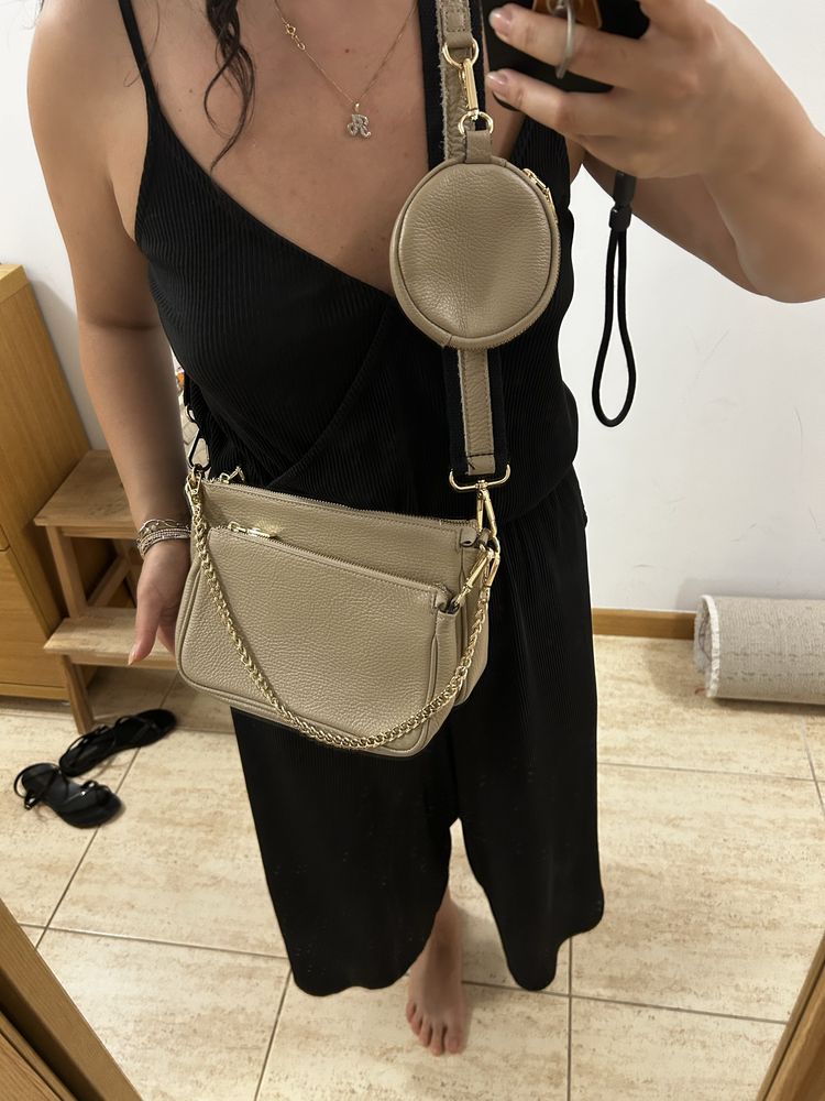 Genata de piele 3 in 1
