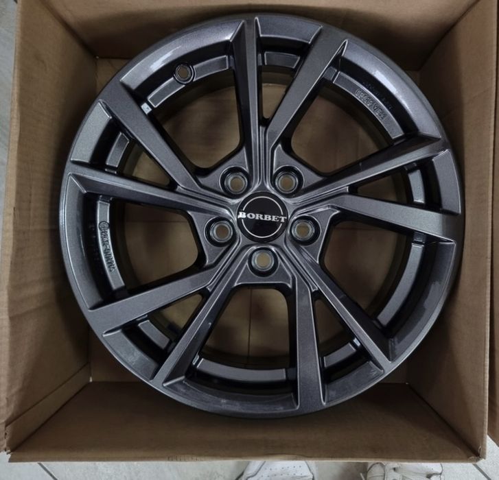 Jante Aluminiu Borbet 5x100 16 Polo T Cross Taigo  Fabia Kamiq Ibiza