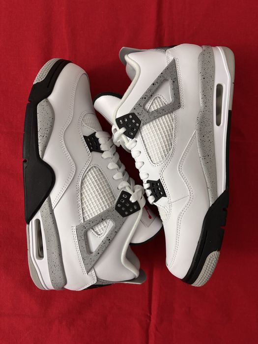 Jordan 4 White Cement marime 46 noi