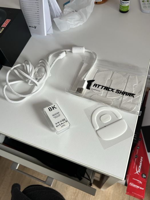 Attack Shark x8 Ultra 8k pooling rate wireless( mouse gaming)