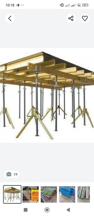 Телескопическая стойка домкрат сотилади ва аренда