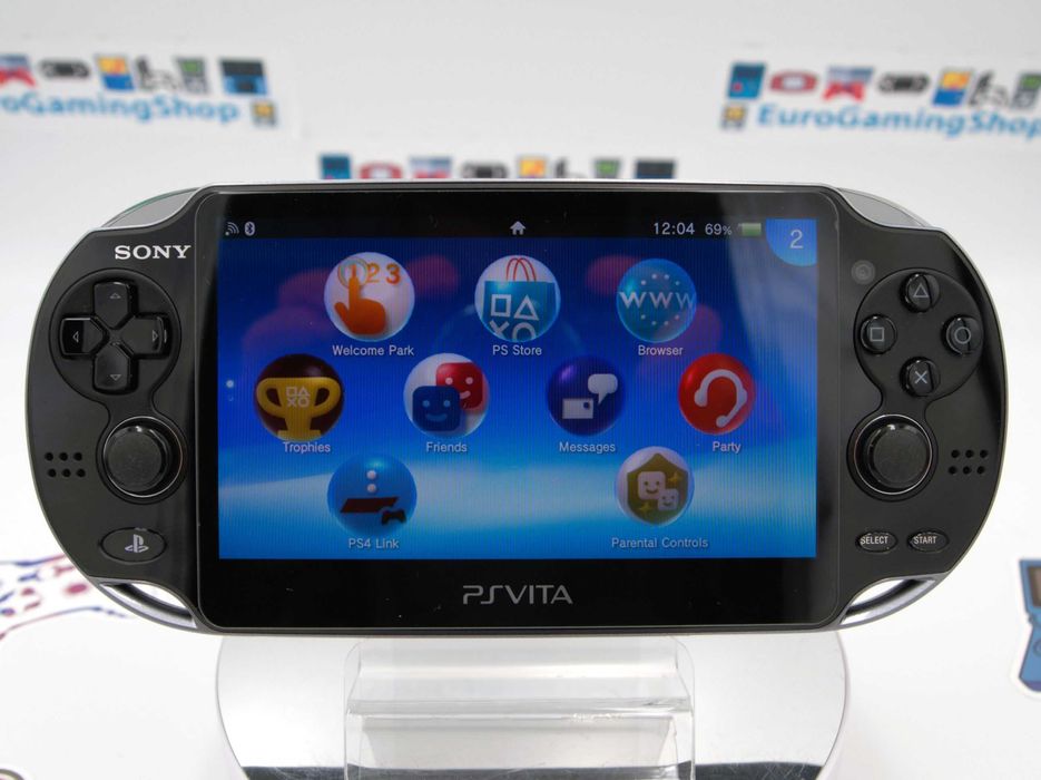 PS Vita OLED Crystal Black, CFW 128GB+Jocuri imp Japonia [JP19PSV1-01]