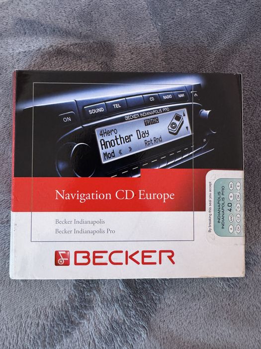 Becker Indianapolis pro + 3 CD-uri hărți Europa
