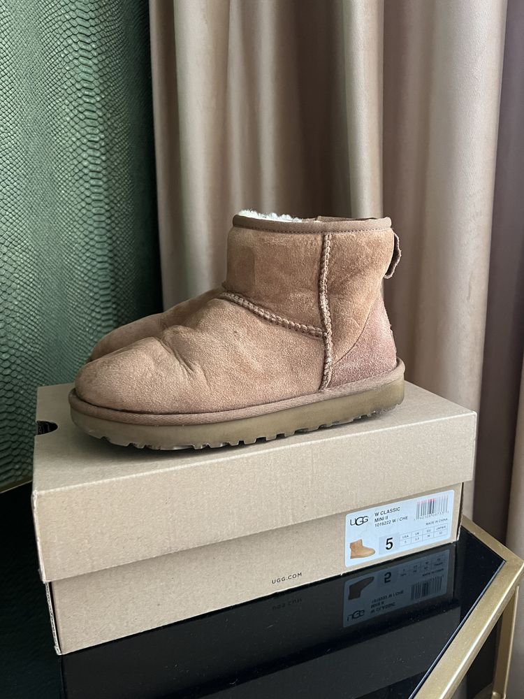 Ghete Ugg imblanite camel