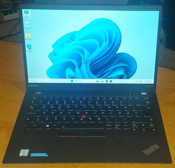 Лаптоп (ултрабук) Lenovo X1 Carbon 5th gen, IPS, NVME