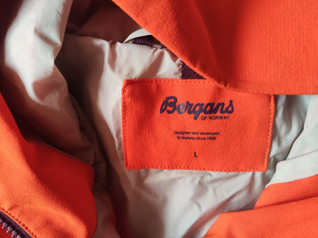 Зимно яке Bergans Konigsberg ins lady JKT, L, женско, оранжево