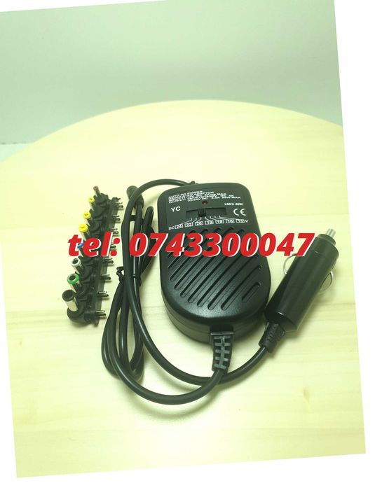 Incarcator Universal De Masina Auto Dc Adaptor Alimentare Notebook La