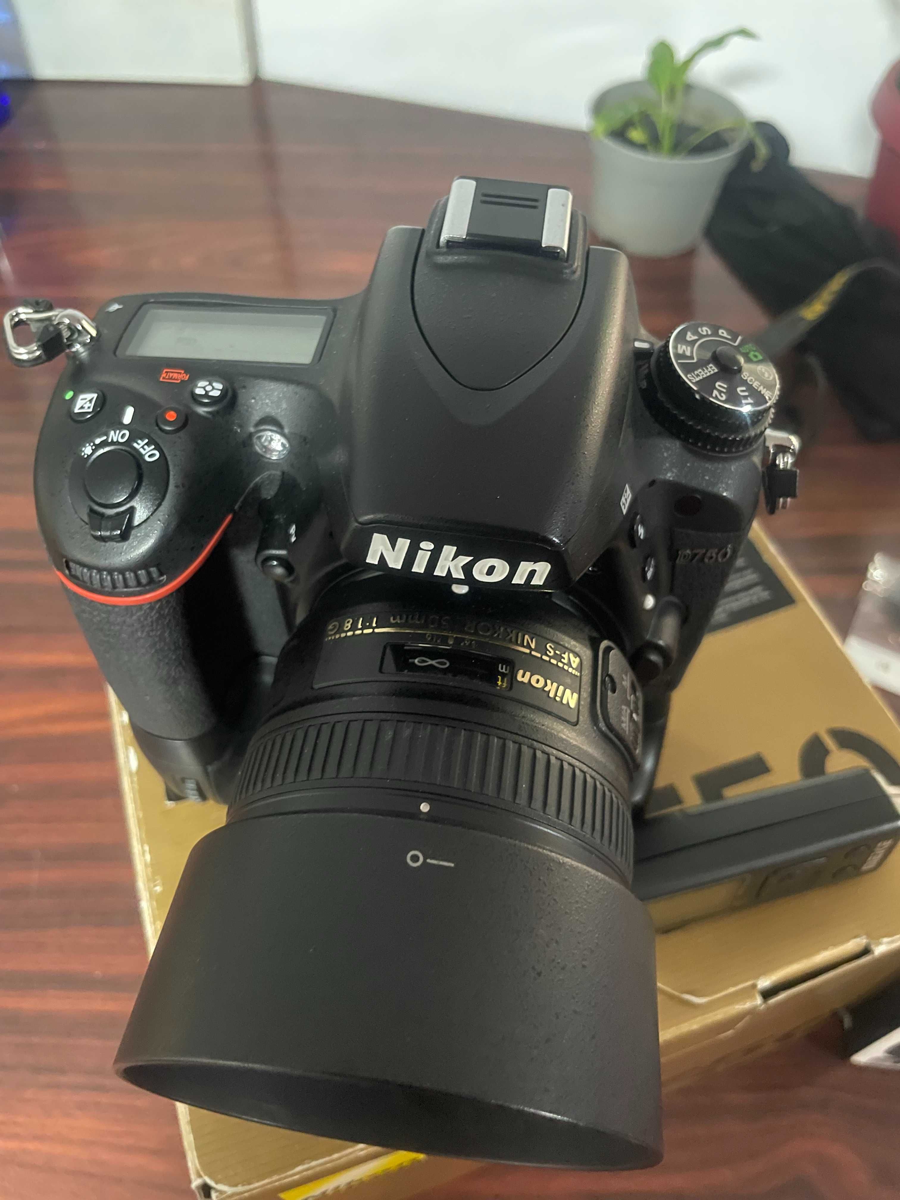 Nikon D750 camera