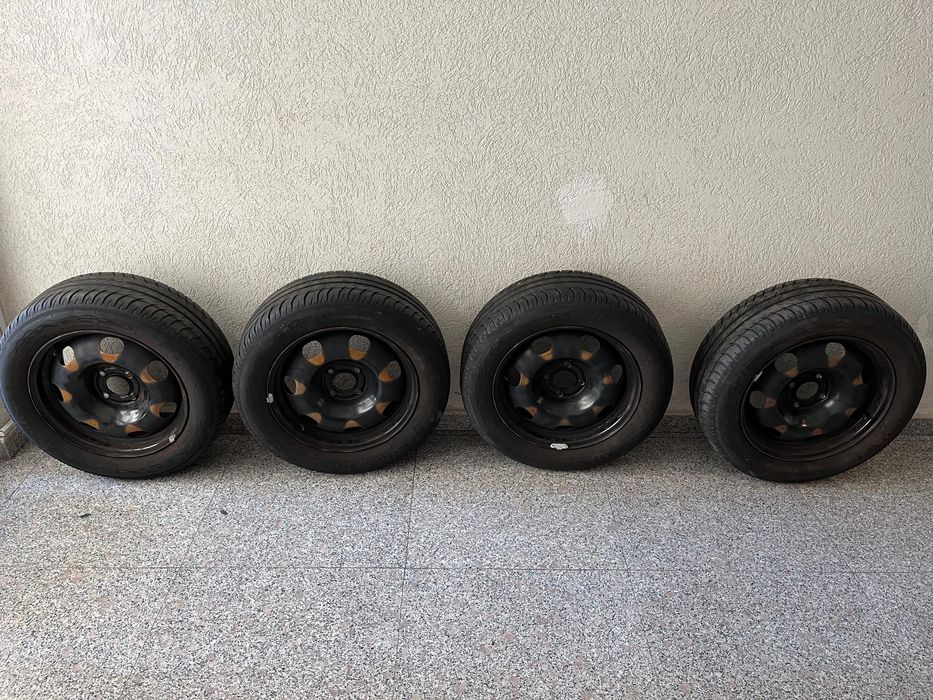 Jante tabla Citroen / Peugeot / Ford + anvelope BF Goodrich 215/55/R16