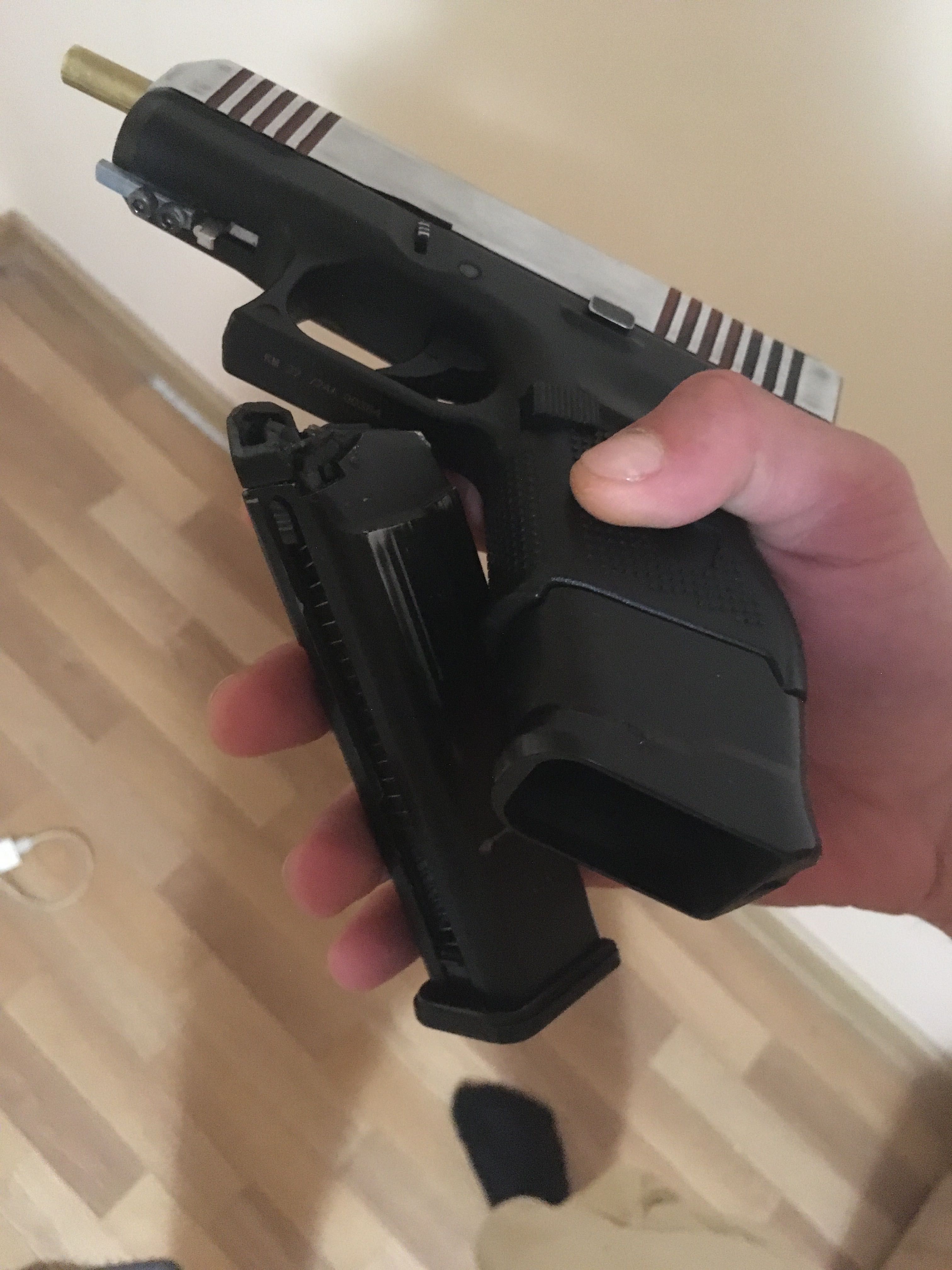 Glock 18 спрингов-Airsoft !