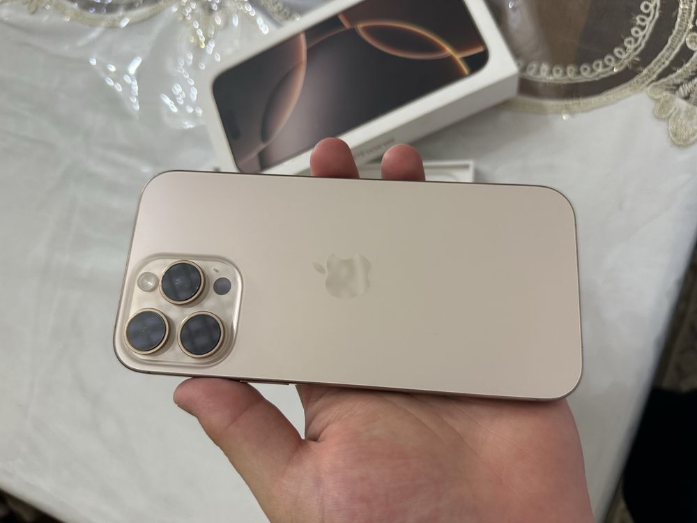 iPhone 16 pro max 256gb sim cartali