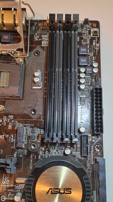 Дънна платка (дъно) ASUS Z97-A и видео карта Palit GTX770 за части