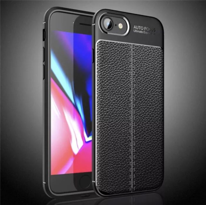 Bumper Antisoc model tip PIELE pentru iPhone SE 2022