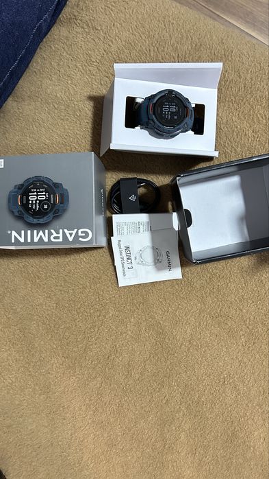 Garmin Instinct 3 Solar 45mm Garantie 2 ani