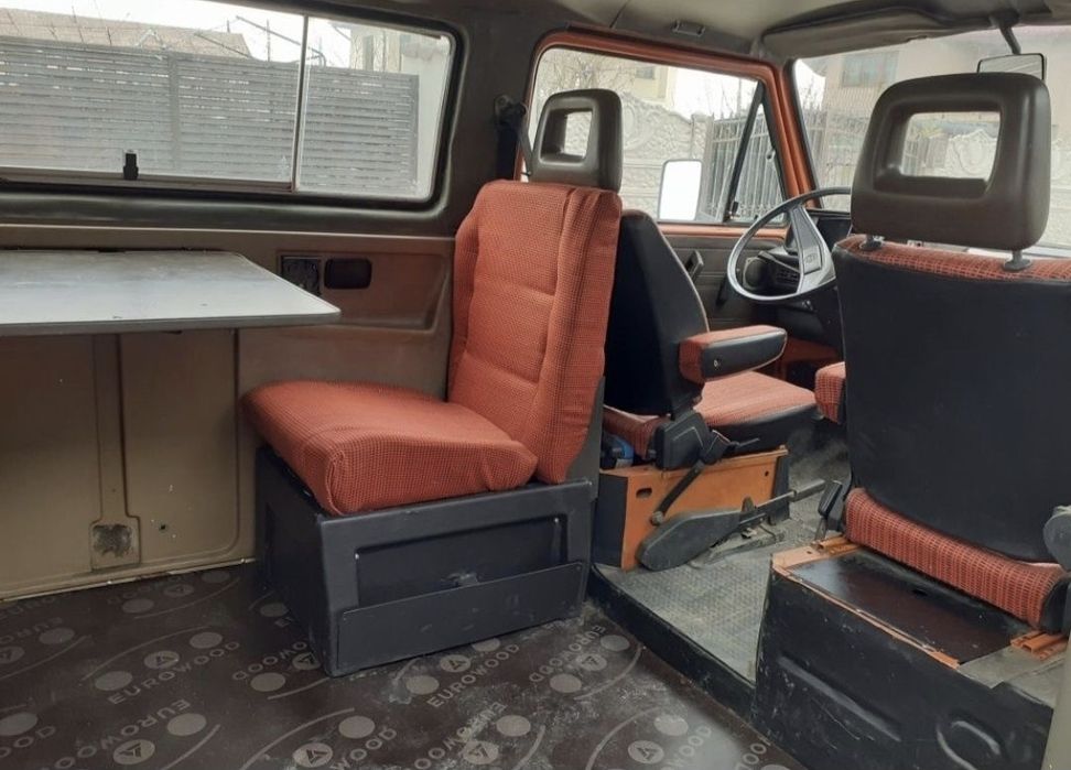 Volkswagen T3 , multivan , 6 locuri, bancheta rabatabila pat
