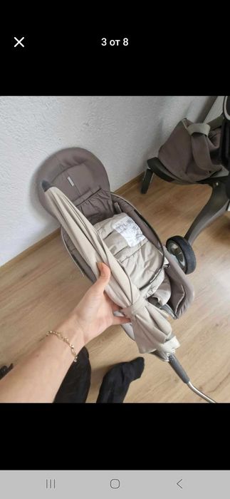 Количка Stokke ( летен и зимен кош)