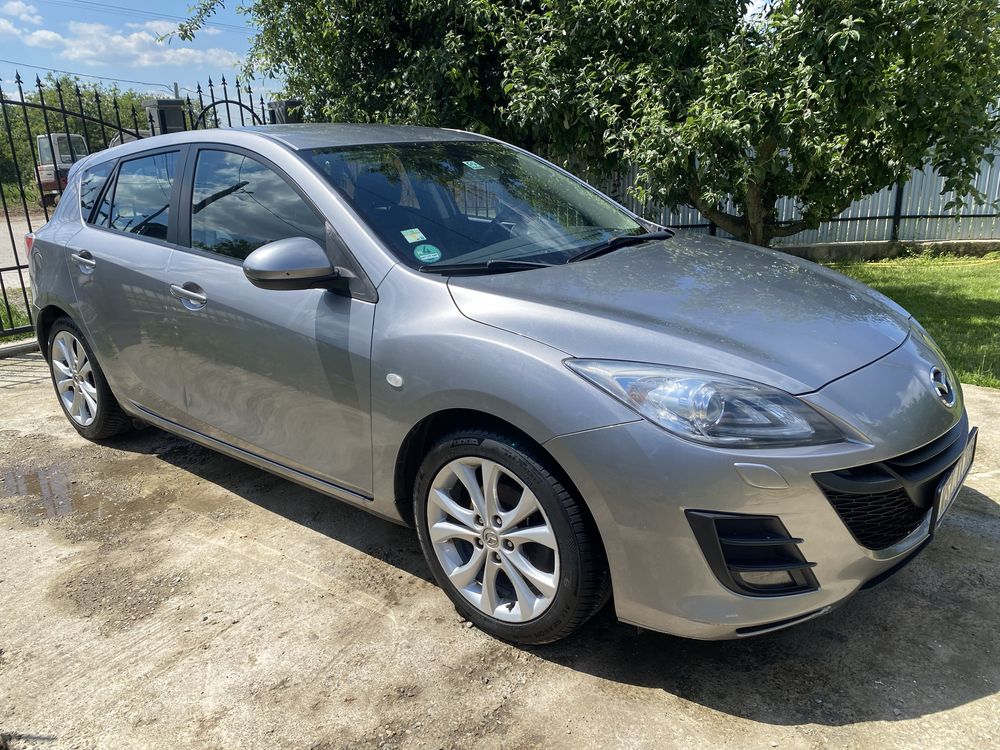 Mazda 3 Active Plus, 2010, 1.6 Benzina si GPL, recent adusa pe roti !!