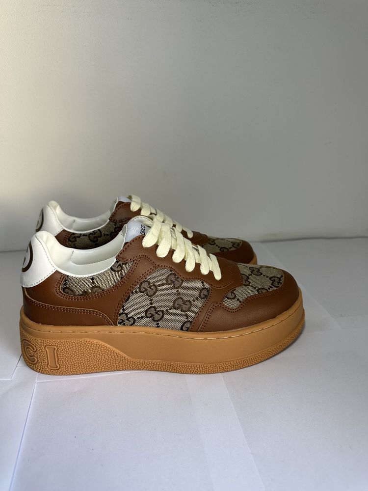 Adidasi/Sneaker Gucci GG Brown, marimea 41