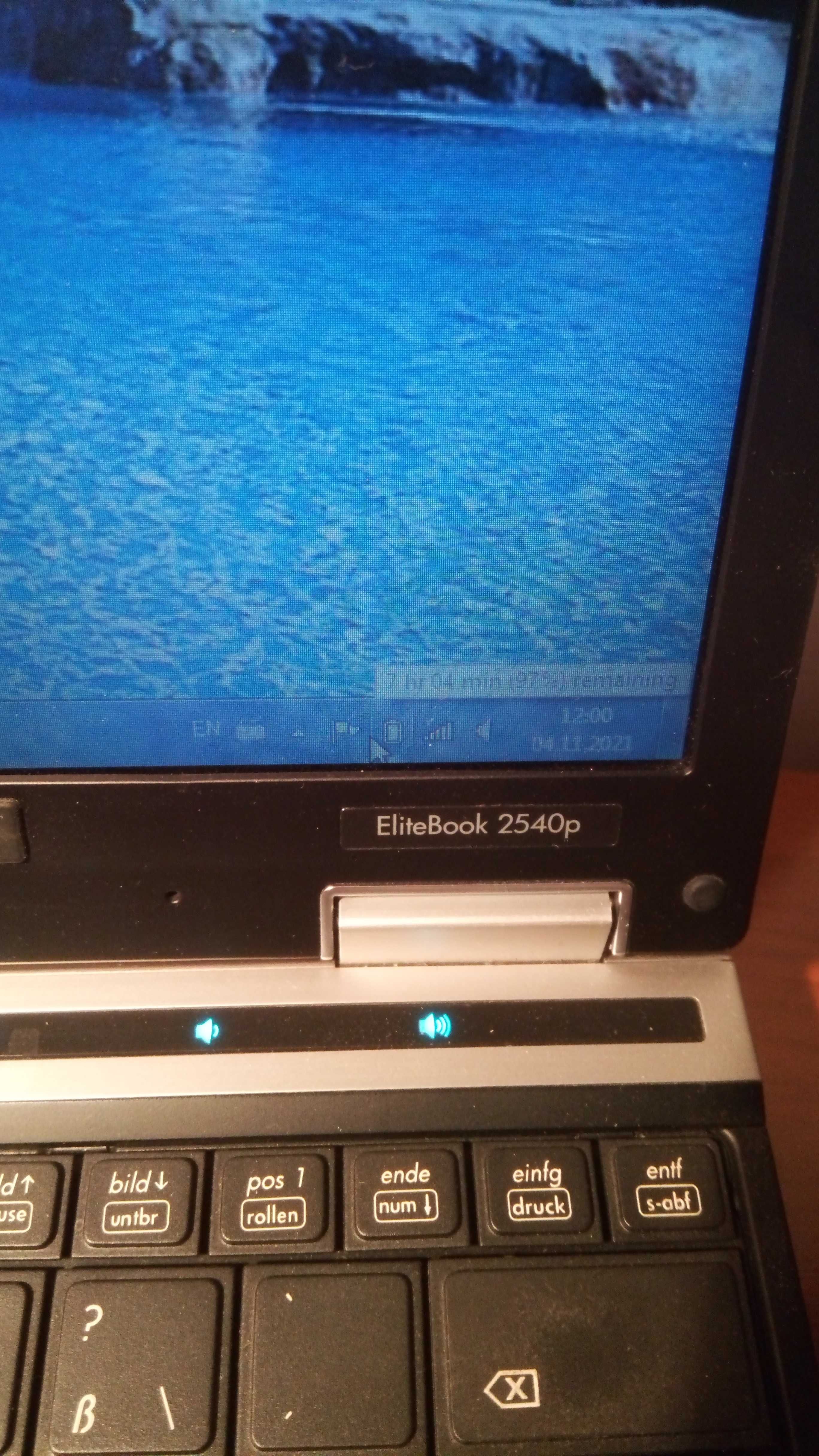 Laptop HP EliteBook 2540P 12.1" Intel Core i5-540M 2.53 GHz