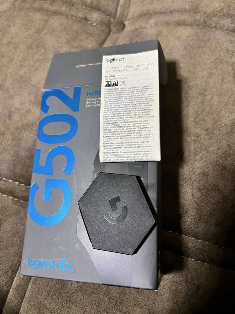 Игровая мышка Logitech G502