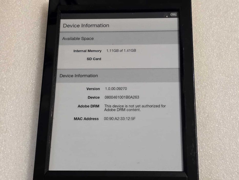 eBook Reader Sony PRS-T1 eReader Touchscreen, negru