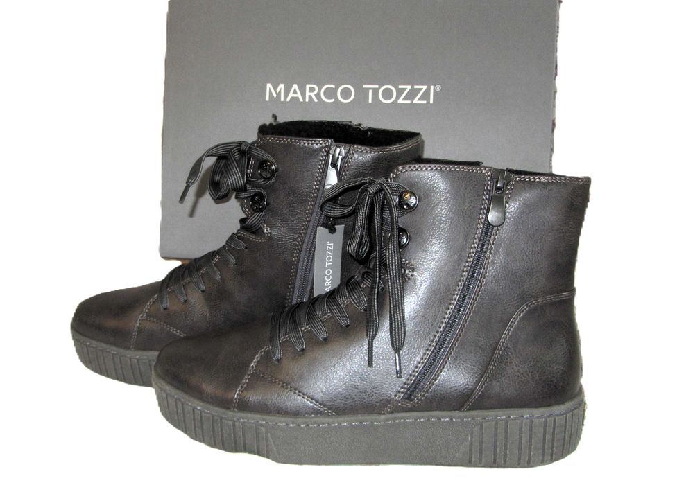 Marco Tozzi нови боти изкуствена кожа 41 номер