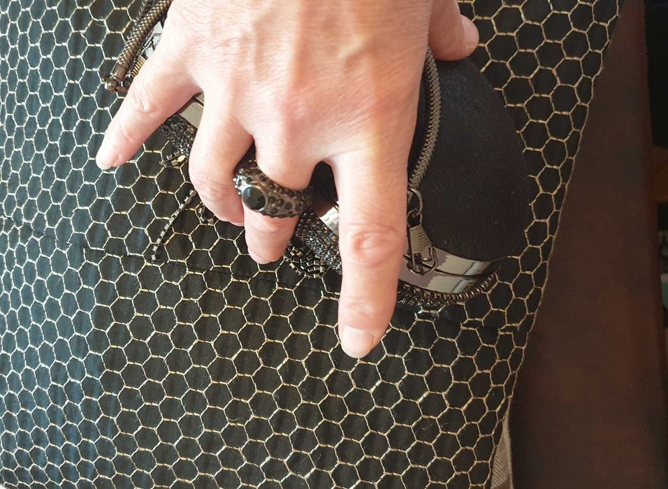 Чанта луксозна с прьстен