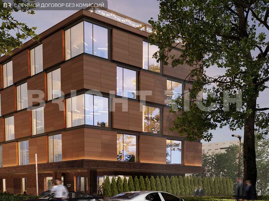 Продажа офиса в новом бизнес центре Тетрис - 1988.3м²