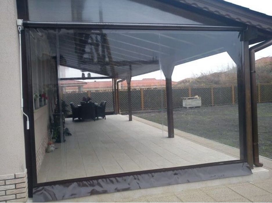 Închidere terasa cu folie transparenta!!!