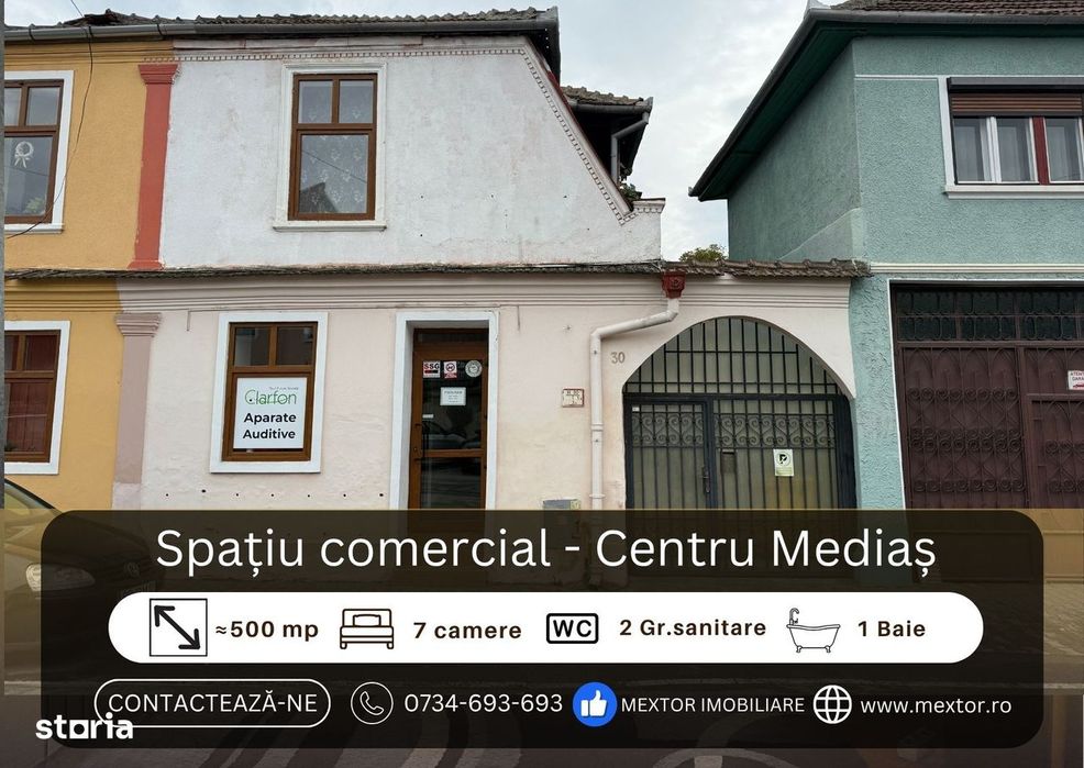 Centru medical, spatiu comercial de vanzare, Medias