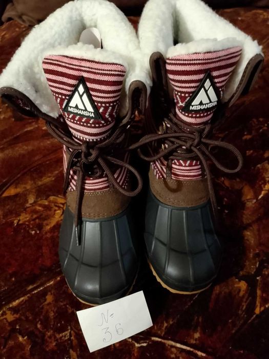 Дамски ботуши с подплата