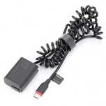 Alimentator USB-C NP-FW50 Sony ZV-E10 A6500 A6400 A7 A7II A7RII A7SII