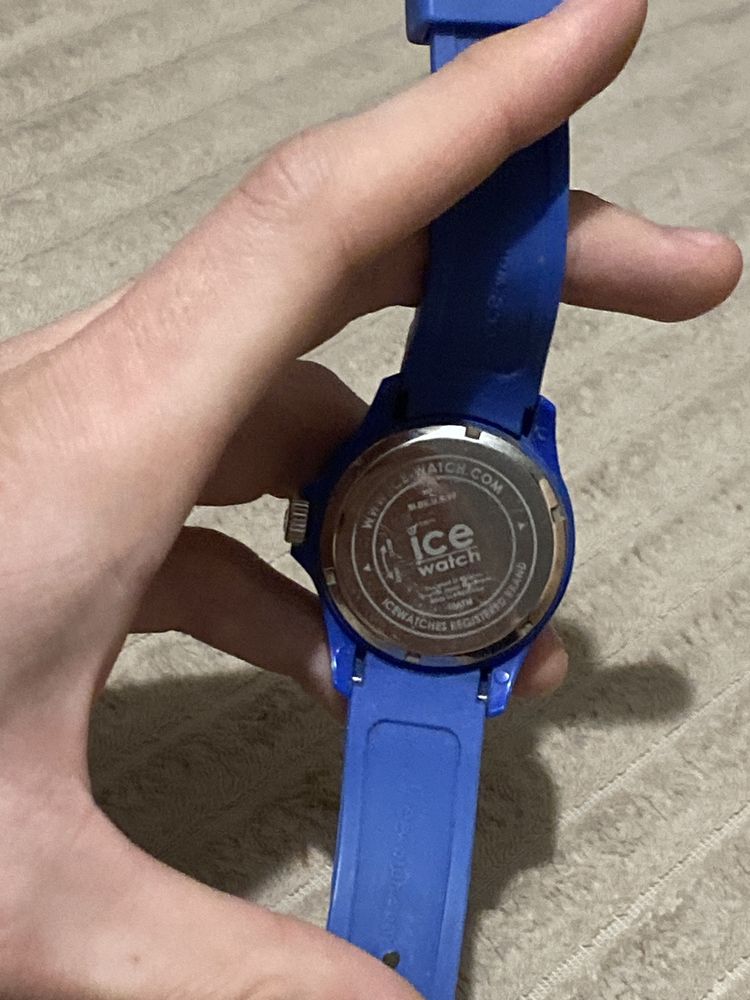 часы ice watch синие