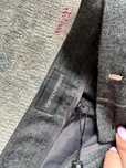Emporio Armani дамски официален панталон, 40, сив вълнен, офис облекло