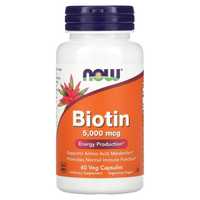 Biotin Биотин 5000 mcg. 60 капсул США