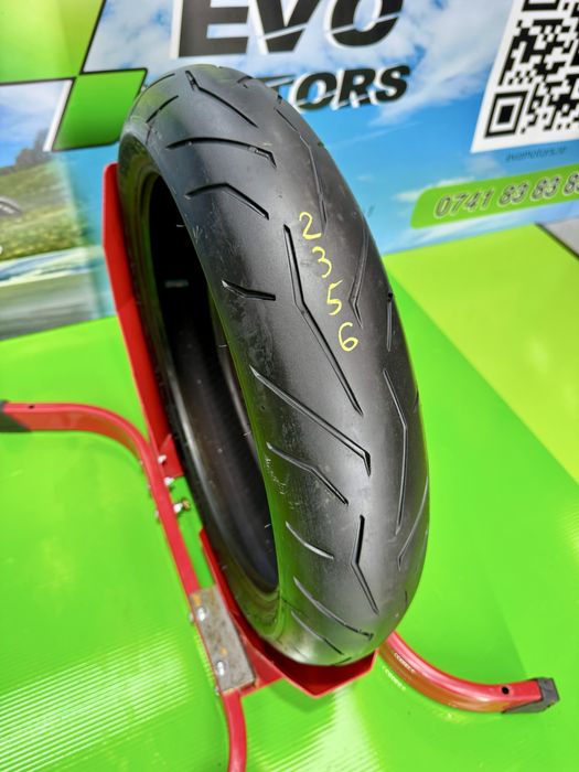 120 70 17 Anvelopa Moto 2020 Pirelli Rosso2 Cauciuc Fata C2356