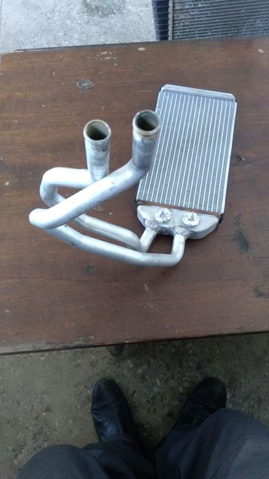 Ремонт радиатора.  Чистка печек.