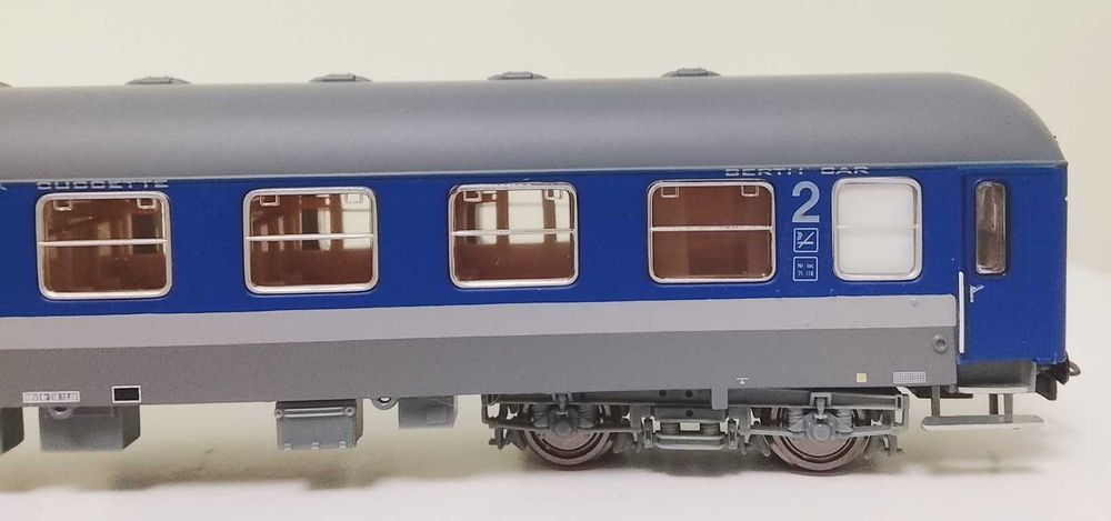 macheta vagon cuseta HERIS 17021-1 Tip Bcm, CFR, scară HO (1:87).