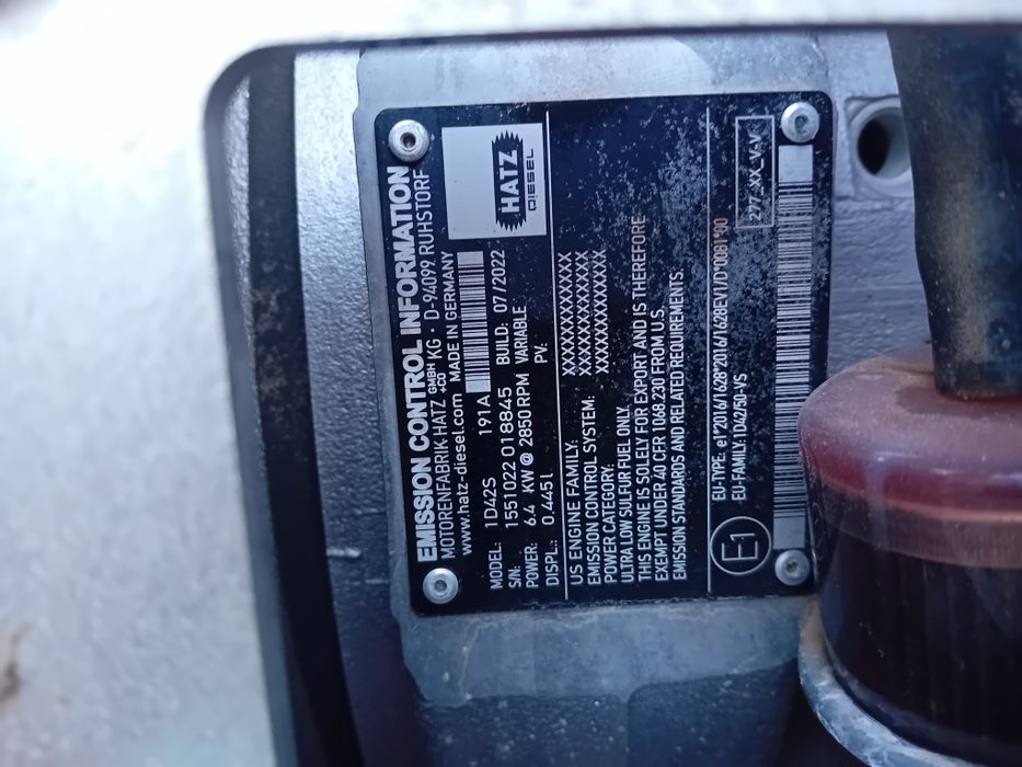 Vand talpa compactoare diesel de 430kg din 2022