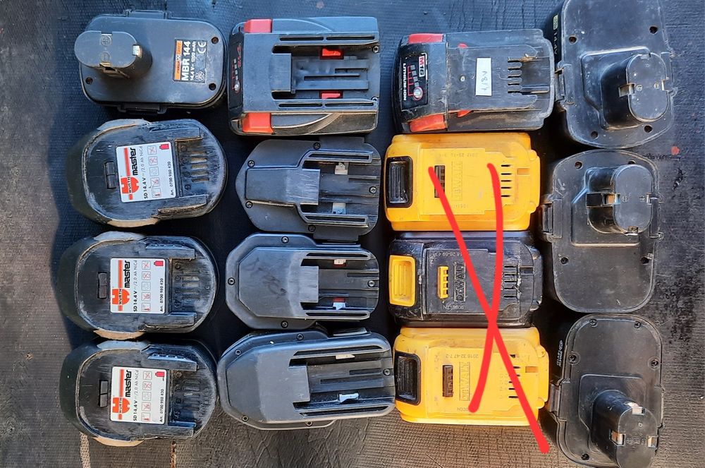 Acumulatori, filetante, bormașini Makita, Metabo, Dewalt