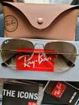 Мъжки Слънчеви очила Ray-Ban AVIATOR LARGE METAL