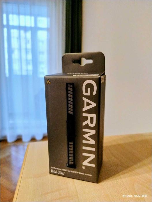 Centura de puls GARMIN HRM-DUAL - Centură Cardio Nouă, Sigilată!