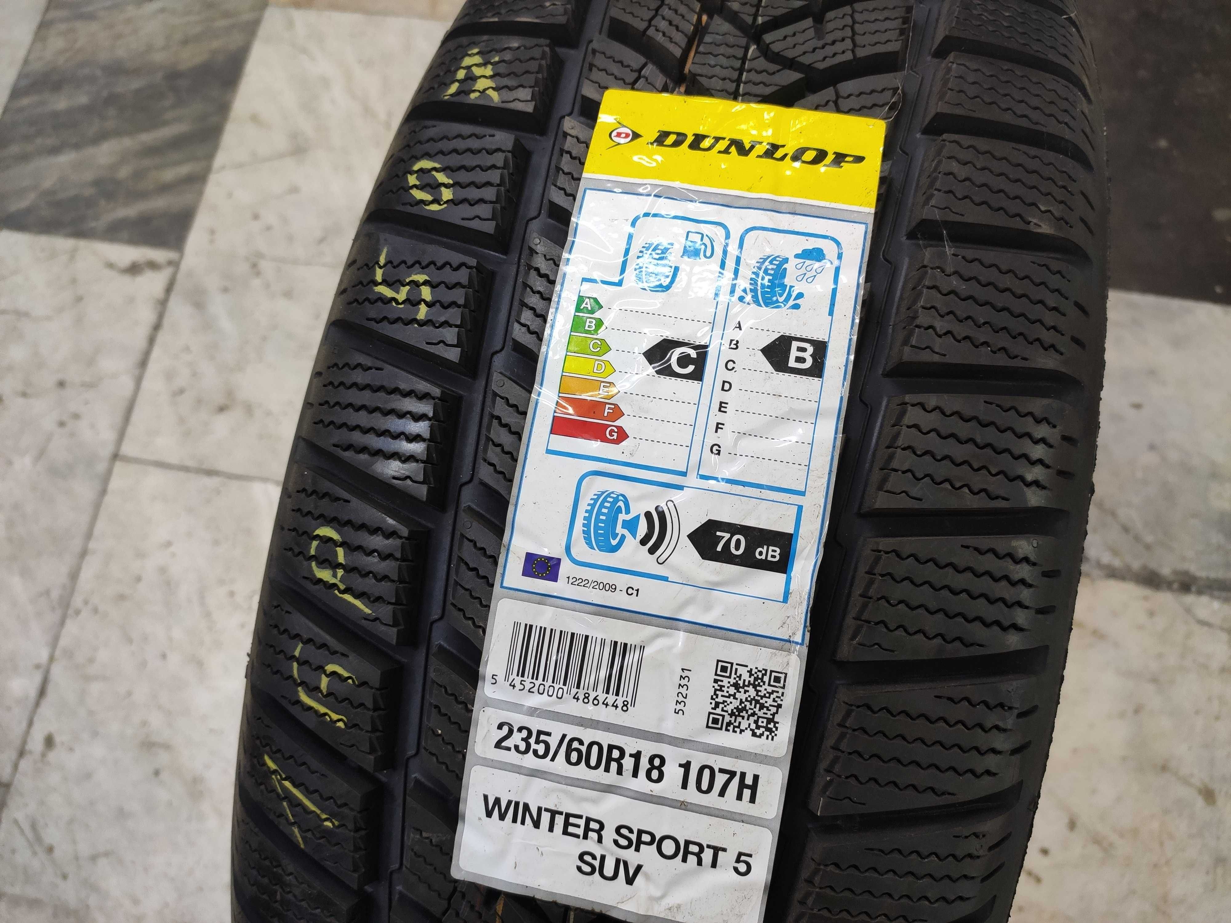 1бр Зимна Гума 235 60 18 - Dunlop