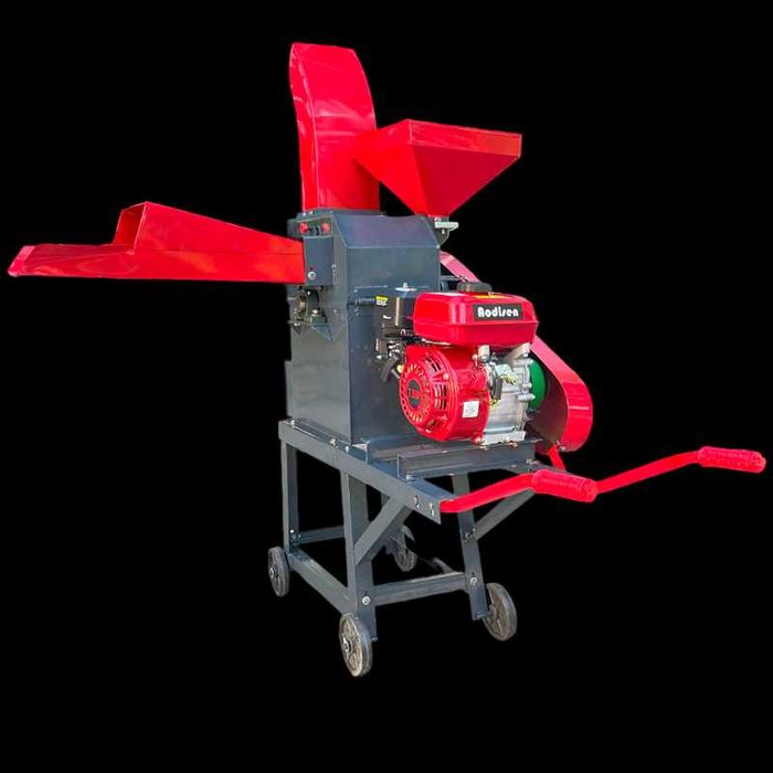 Фуражомелка с бензинов двигател и мощност 7,5 к.с./3000 об/мин